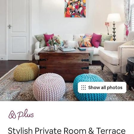 Stylish Room With Private Bath & Terrace In Super Central Clapham Junction Minutes From Victoria, Waterloo Лондон Екстериор снимка